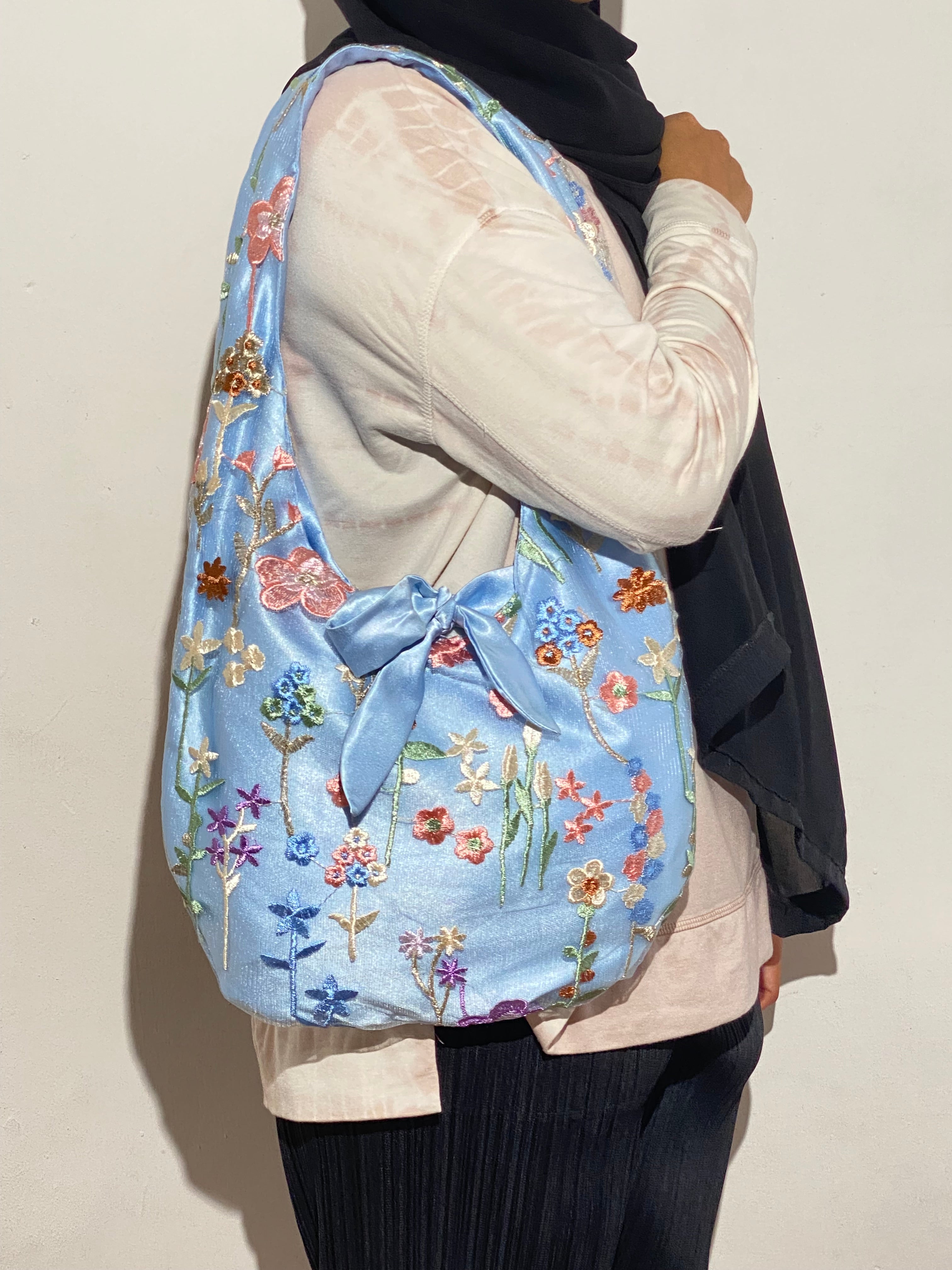 Floral Dream Tulle Shoulder Bag