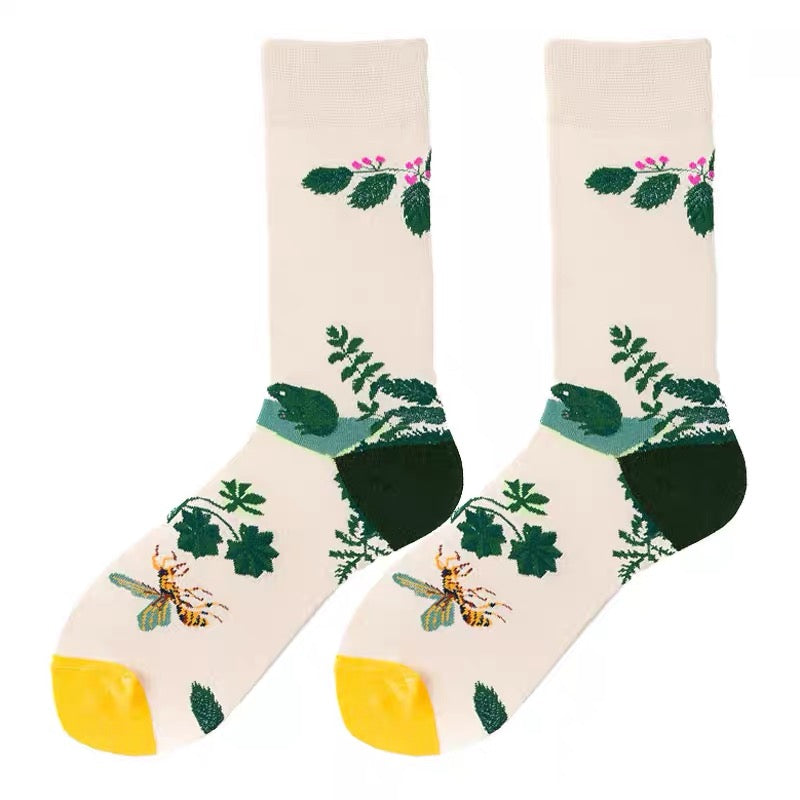 Garden Story Socks