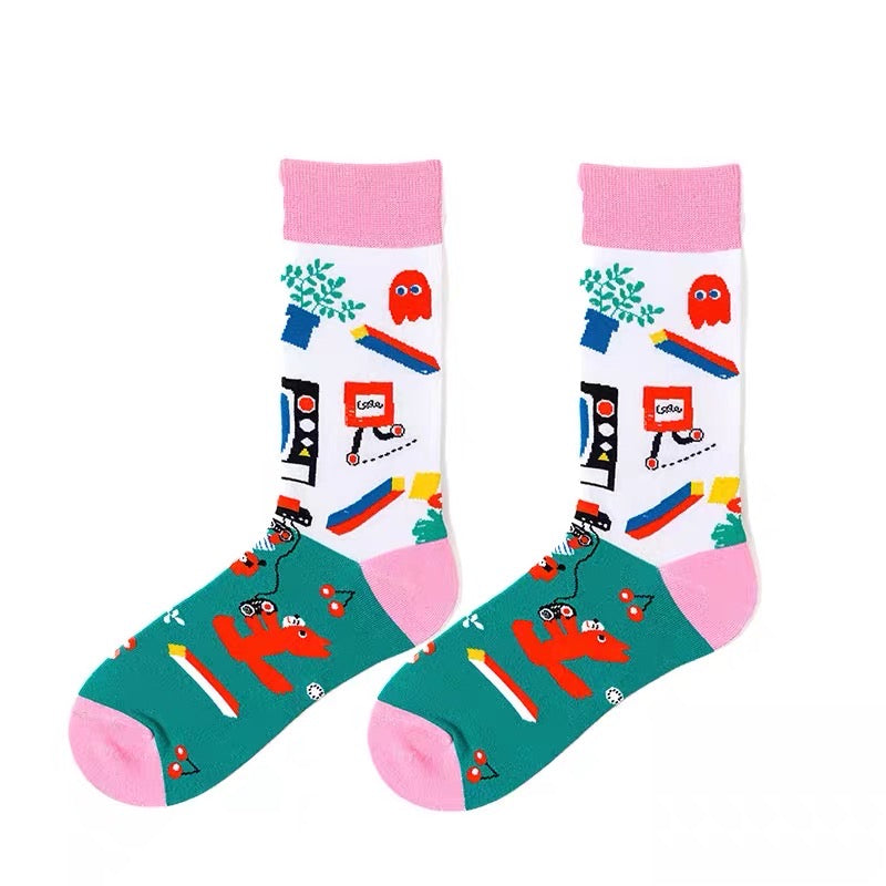 Arcade Mood Socks