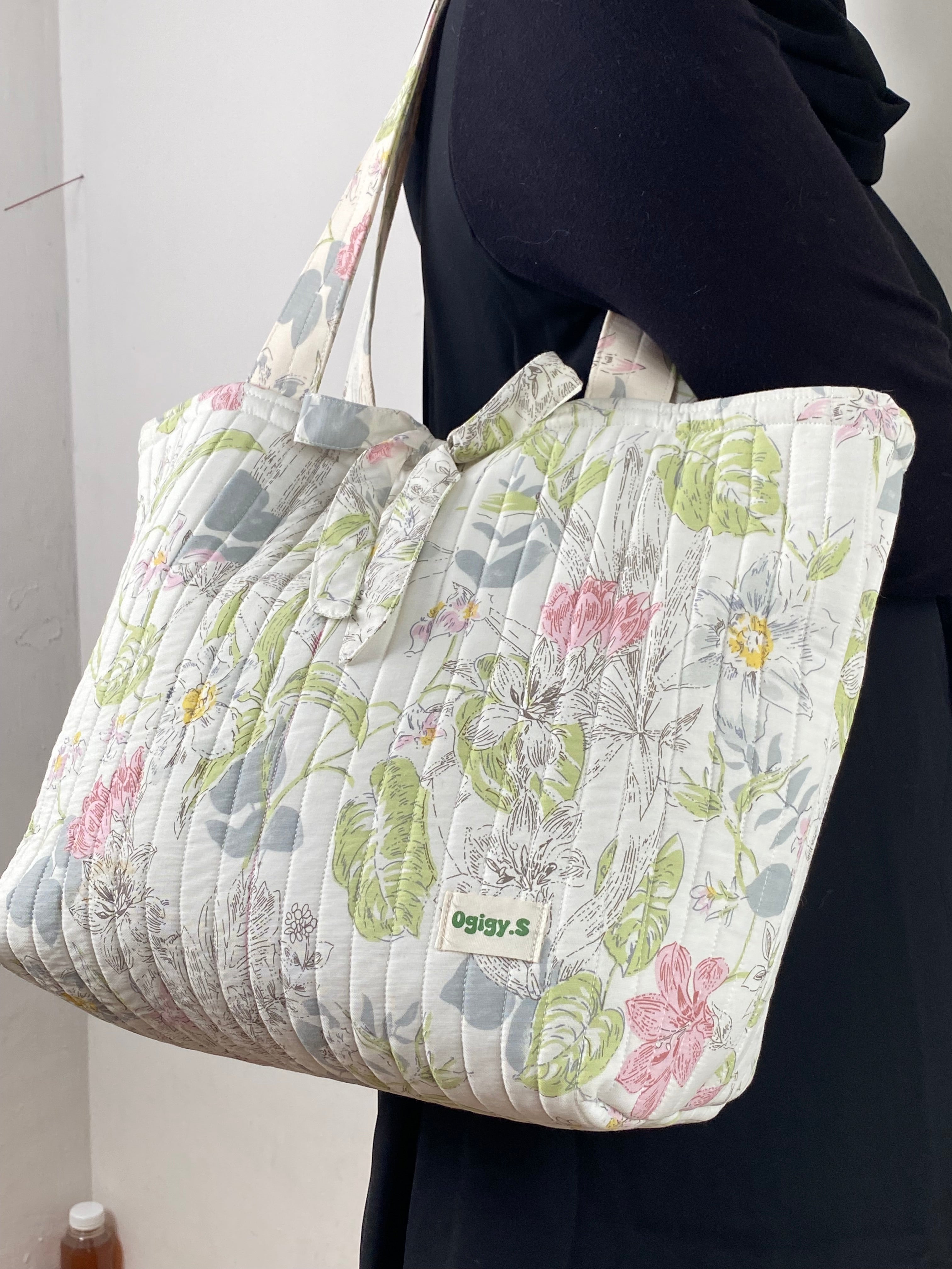 Aurora Blossom Tote Bag