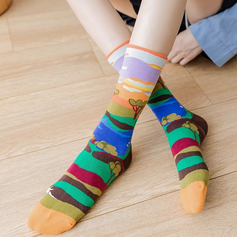 Golden Hour Socks