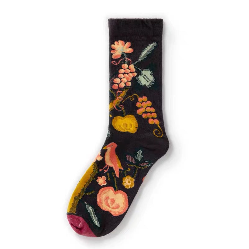 Mystic Bloom Socks