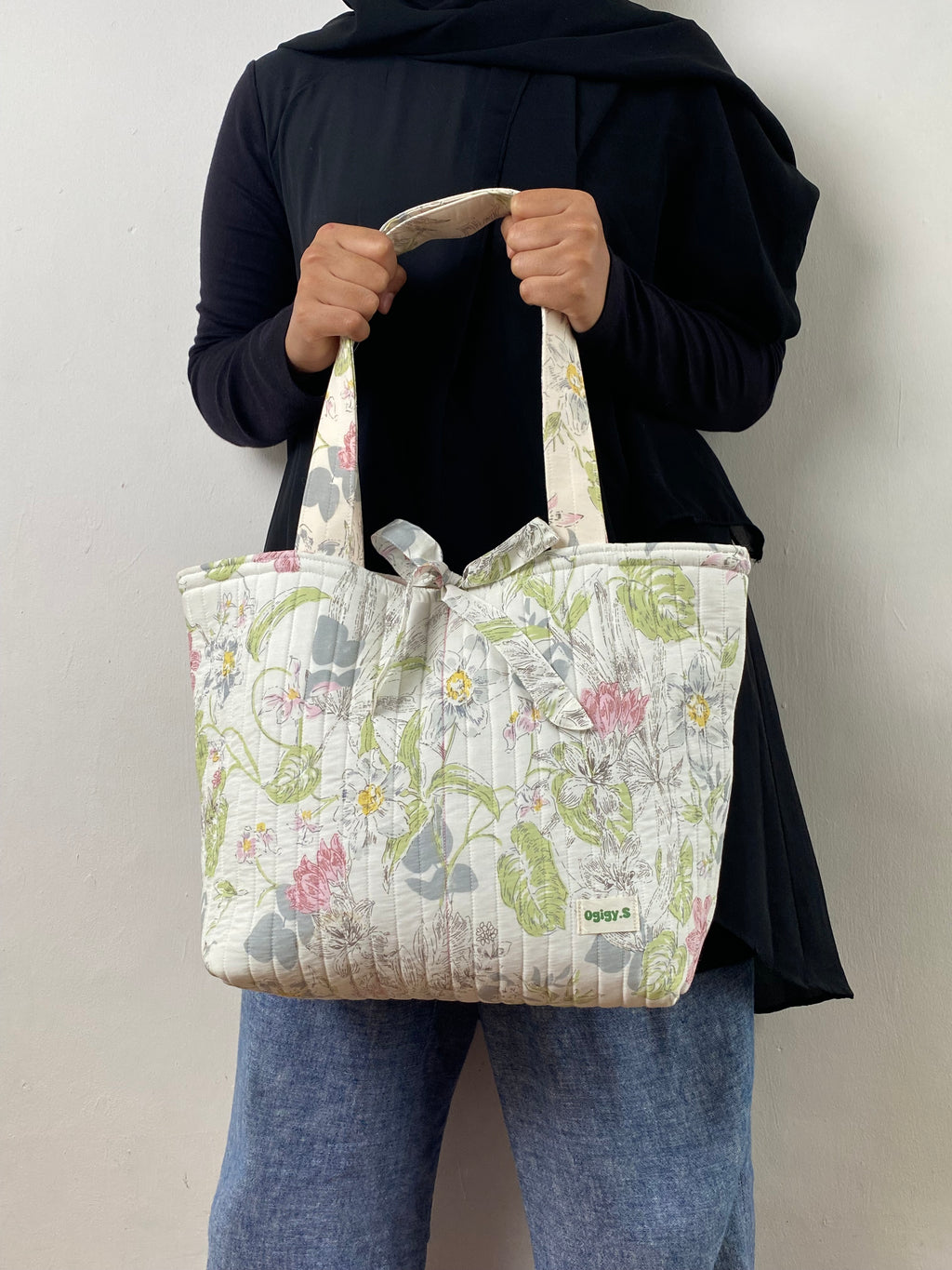 Aurora Blossom Tote Bag