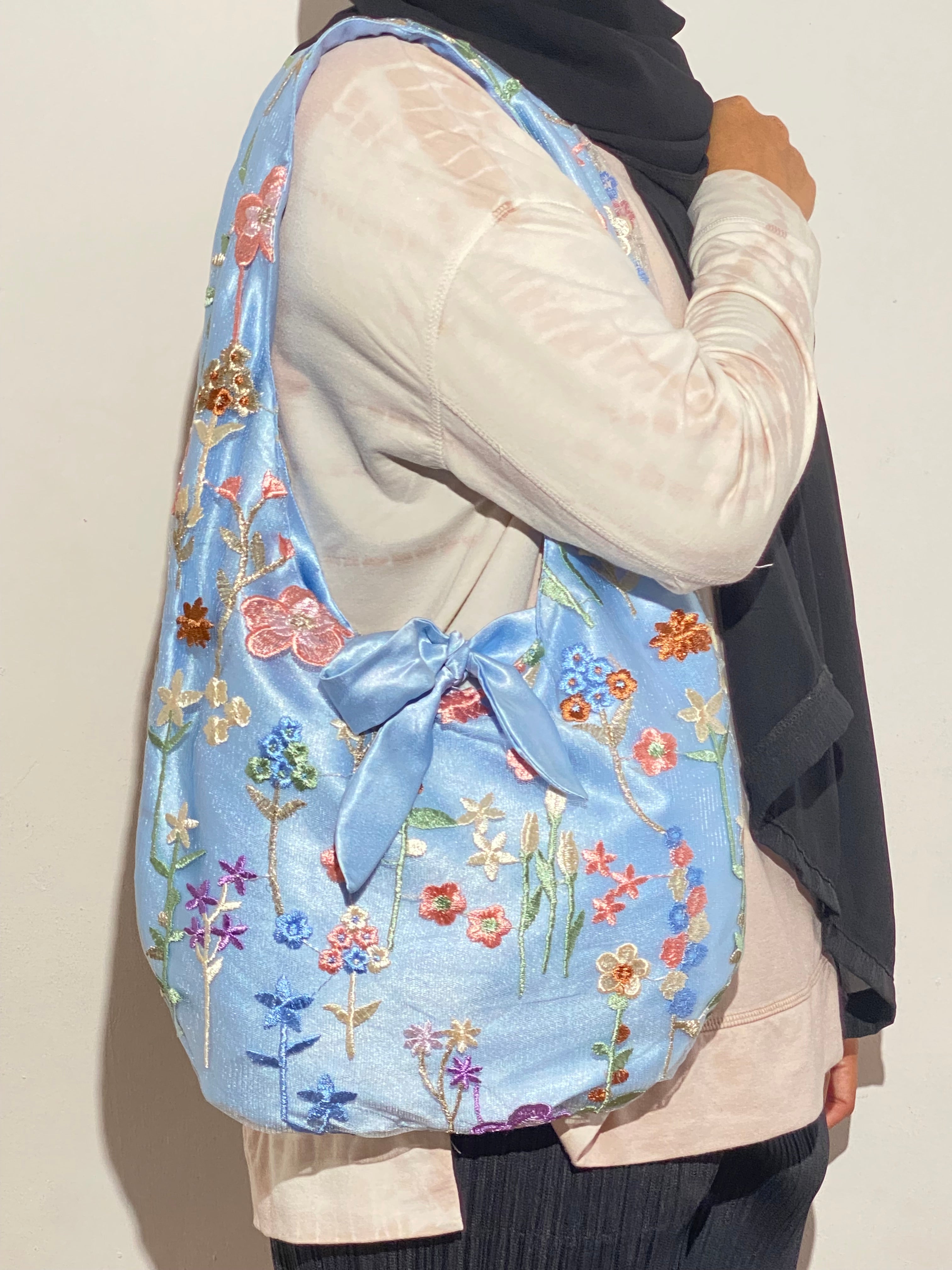 Floral Dream Tulle Shoulder Bag