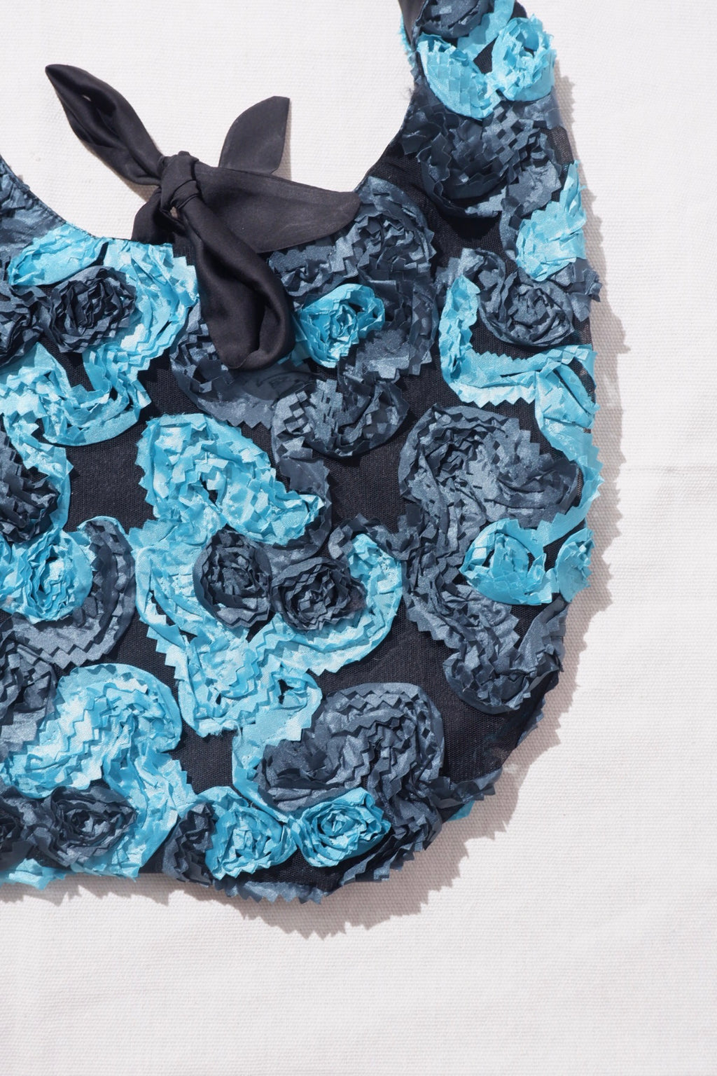 Floral Tulle Shoulder Bag
