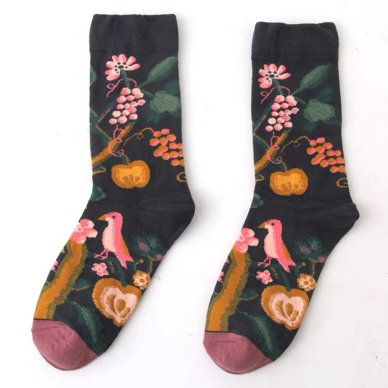 Mystic Bloom Socks