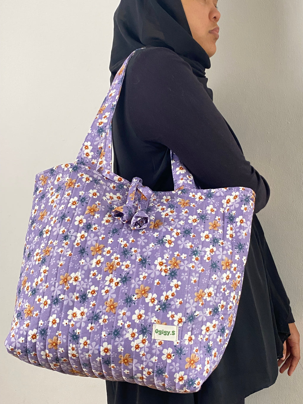 Lavender Bloom Tote