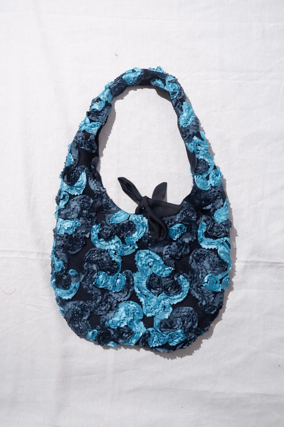 Floral Tulle Shoulder Bag