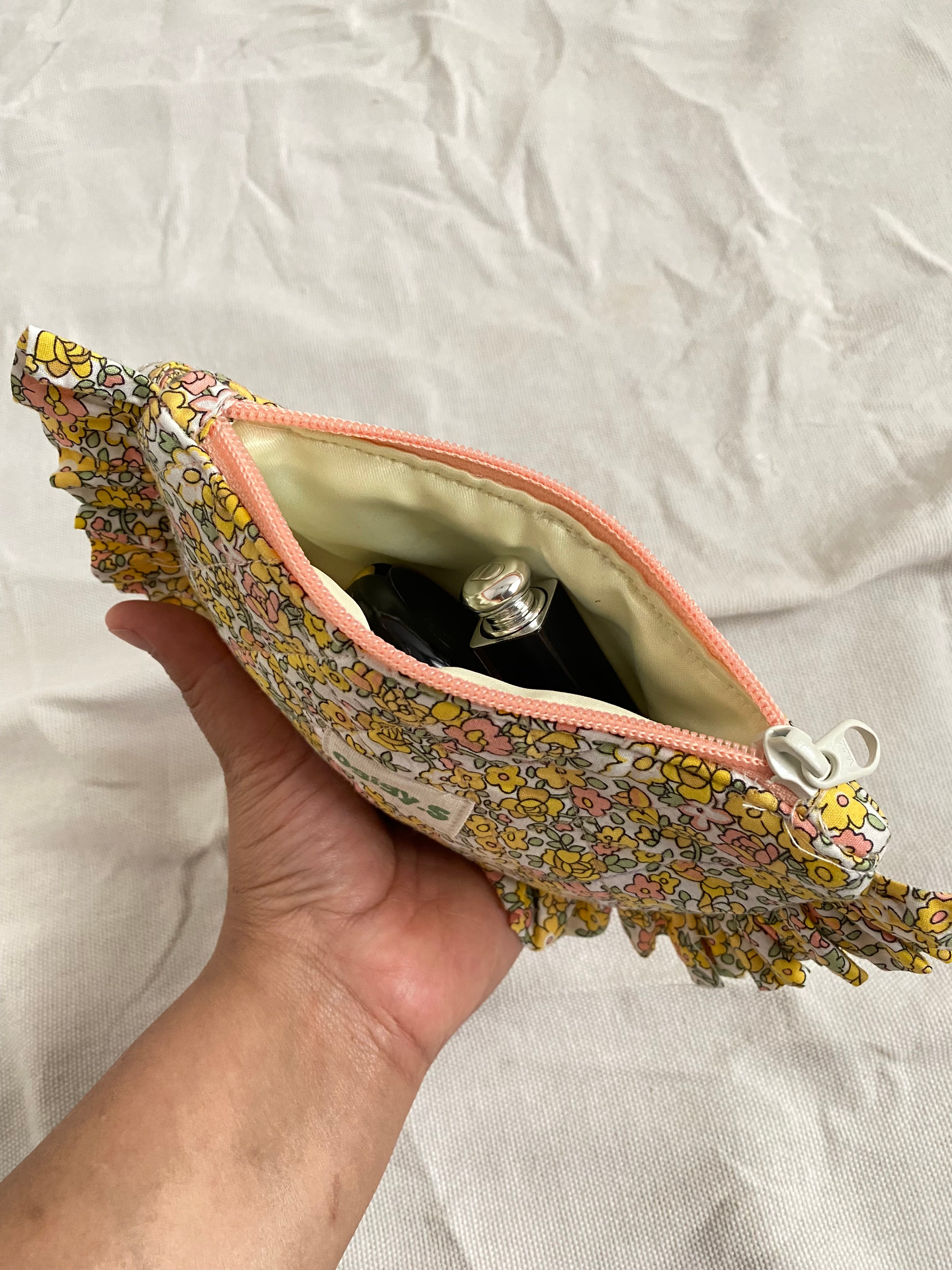 Floral Serenity Pouch