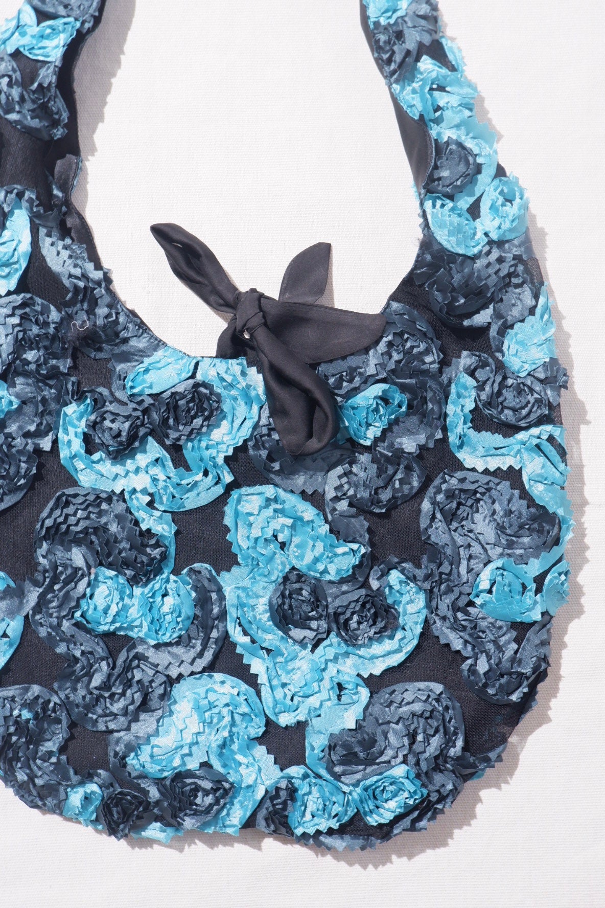 Floral Tulle Shoulder Bag