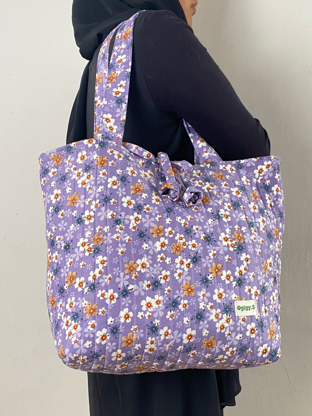 Lavender Bloom Tote