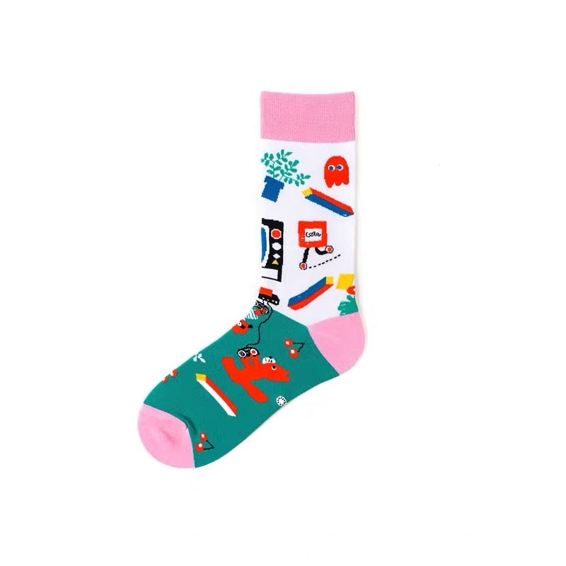 Arcade Mood Socks